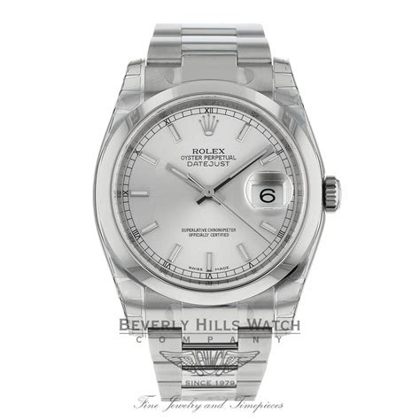 rolex datejust 36 domed bezel oyster bracelet|rolex datejust silver dial 36mm.